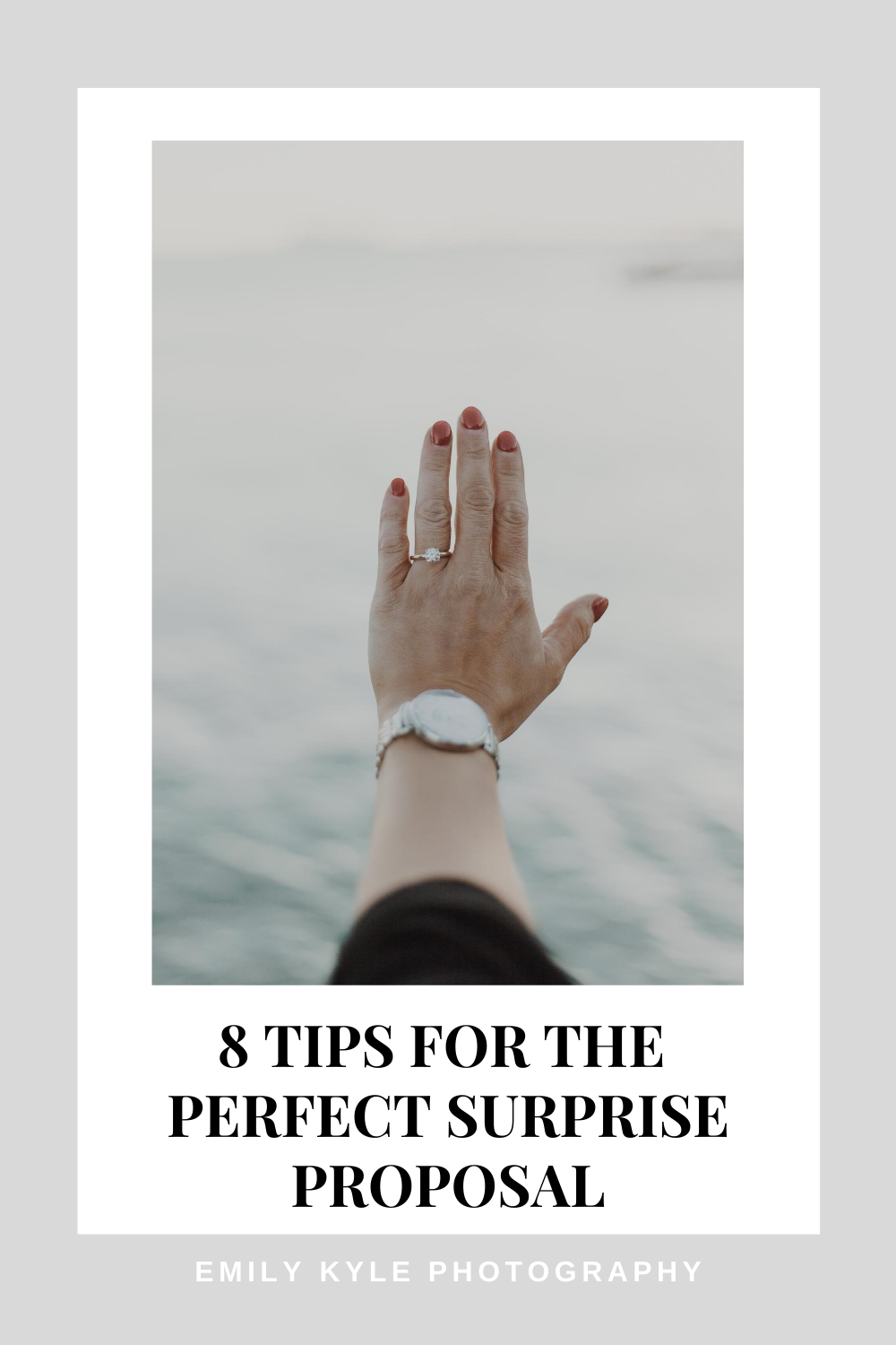 How to plan your surprise marriage proposal with a professional photographer.