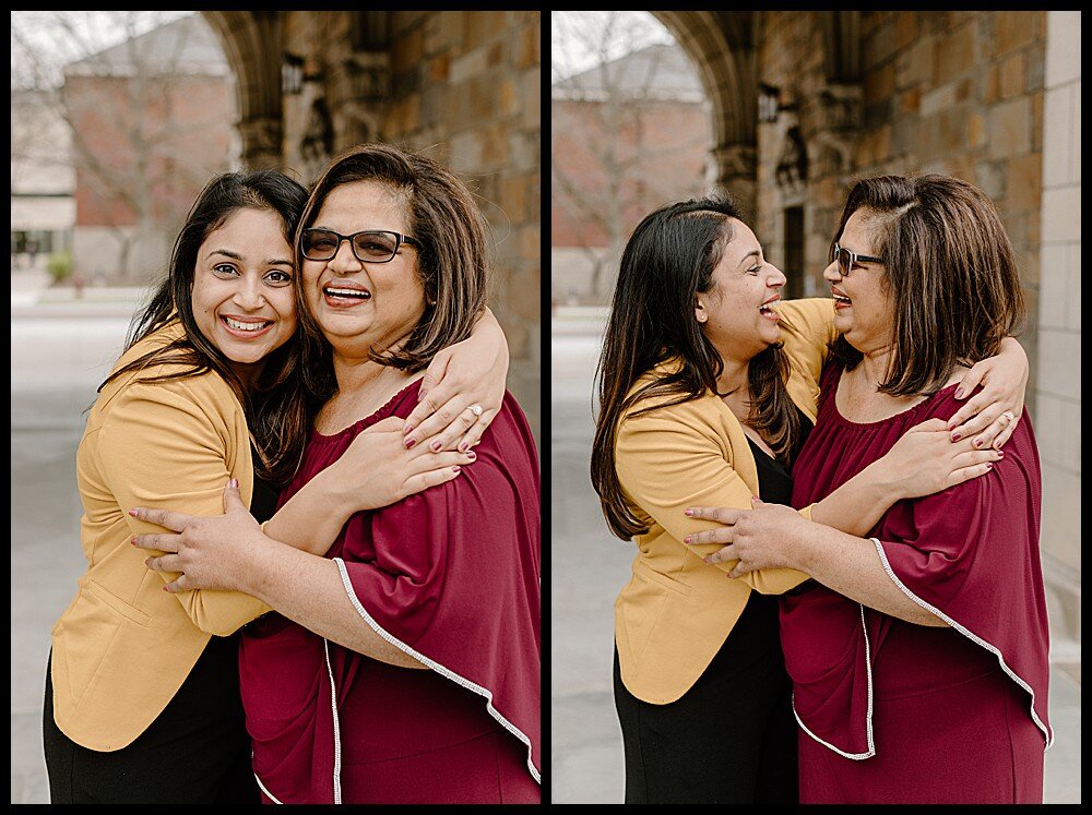  Mother daughter photo in Ann Arbor 
