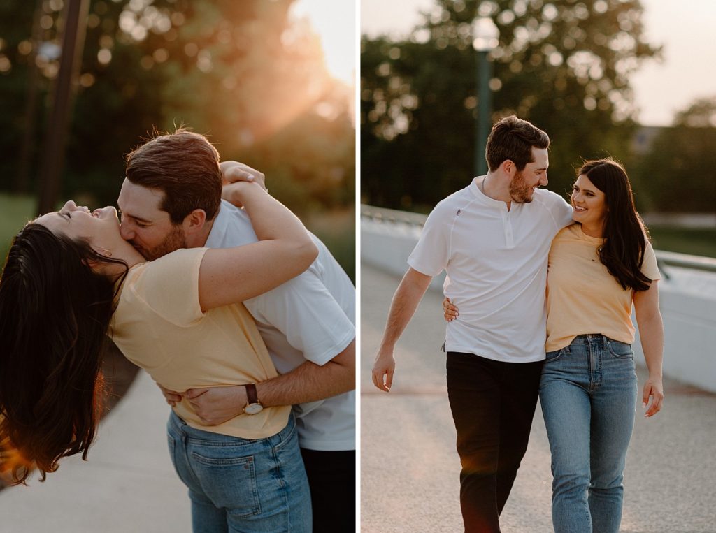 engaged couple, detroit engagement photoshoot, detroit engagement photography