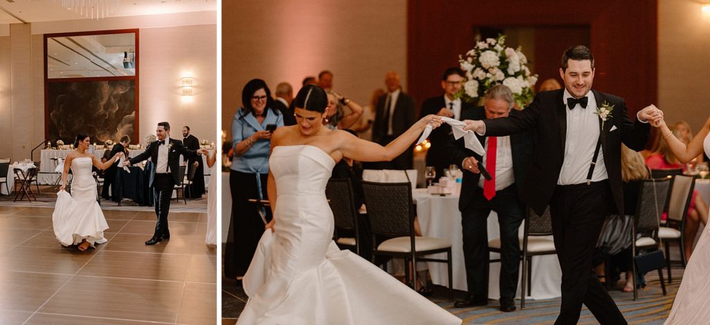 couple dancing on the dance floor 